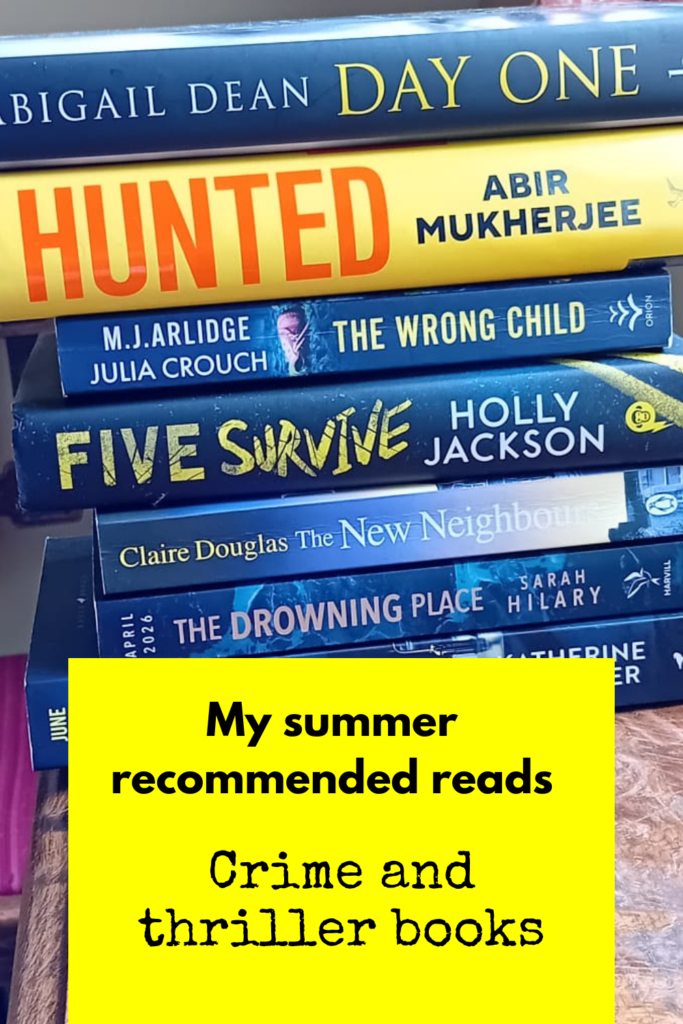 summer crime and thriller recommendations